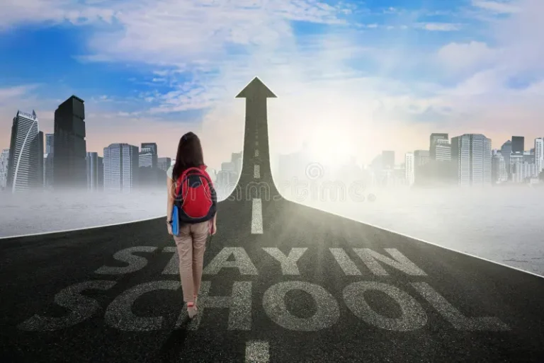college-student-highway-female-road-text-stay-school-symbolizing-way-to-stay-school-gain-success-57377999